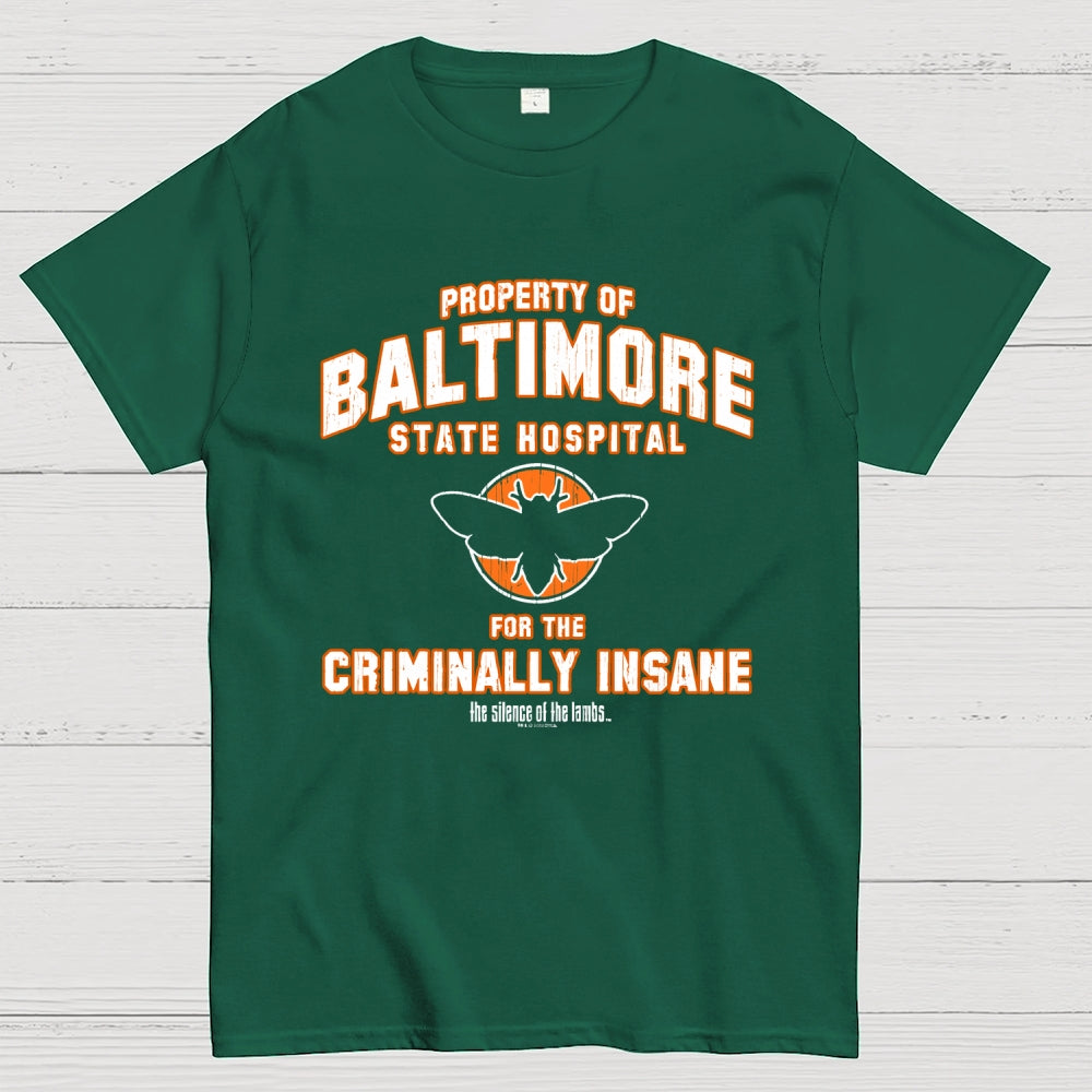 Baltimore State Hospital Silence of the Lambs Unisex  T-Shirt