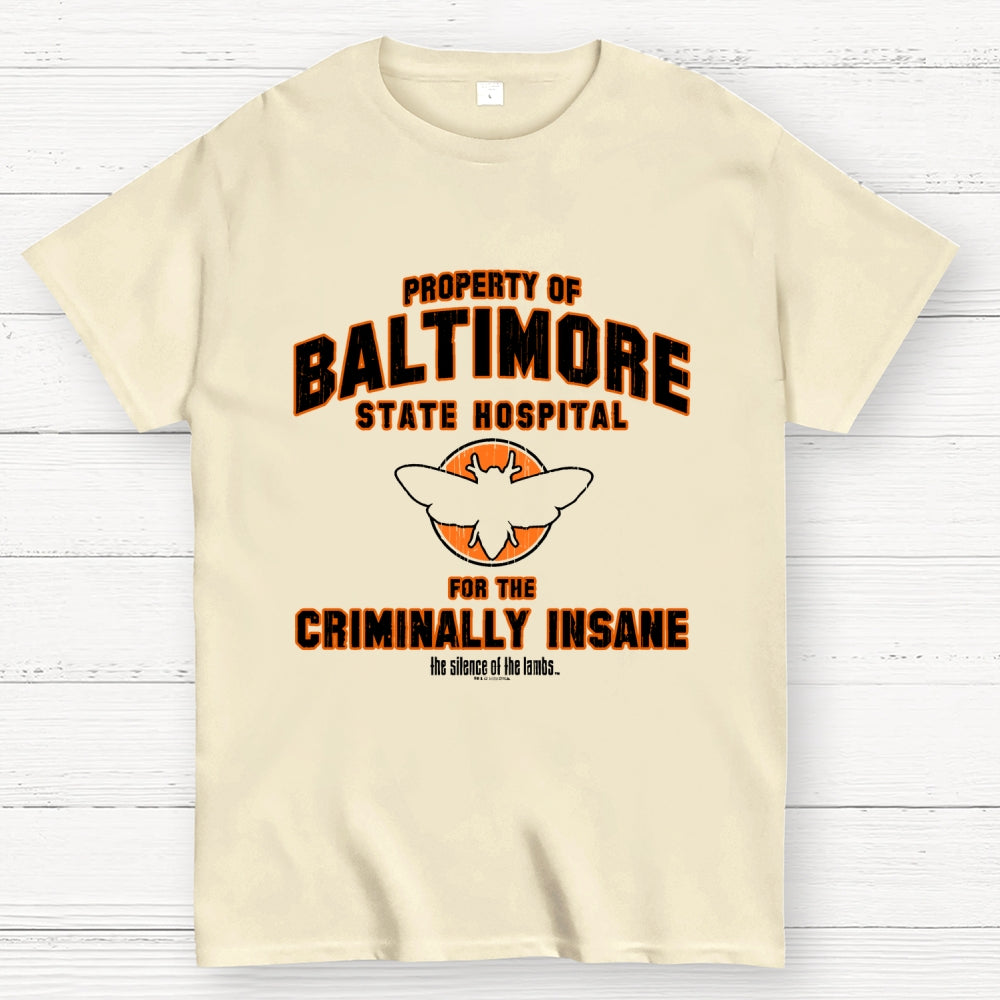 Baltimore State Hospital Silence of the Lambs Unisex  T-Shirt