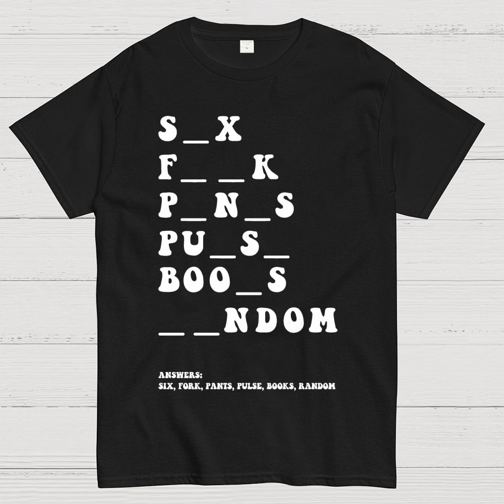Funny Dirty Word  T-Shirt