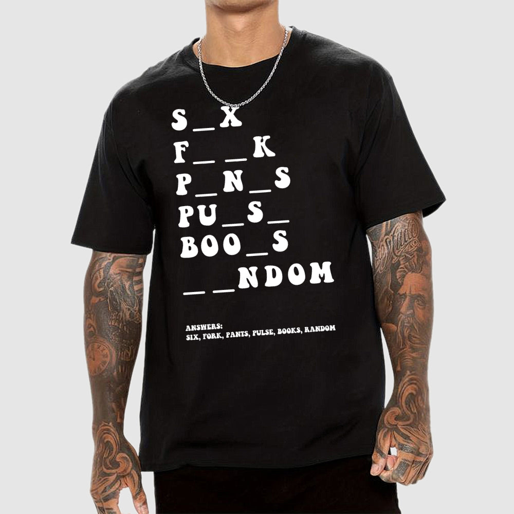 Funny Dirty Word  T-Shirt