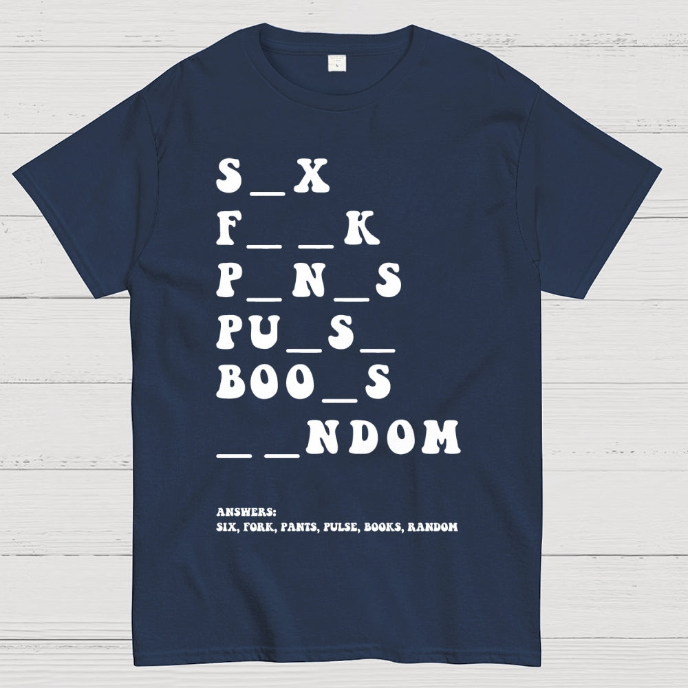 Funny Dirty Word  T-Shirt