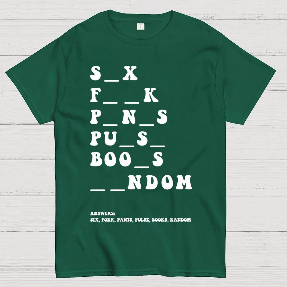 Funny Dirty Word  T-Shirt