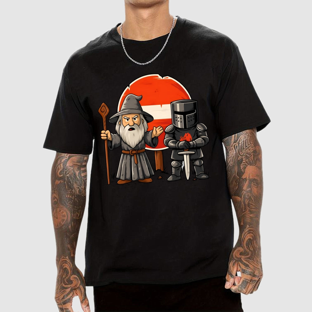 None shall pass  T-Shirt