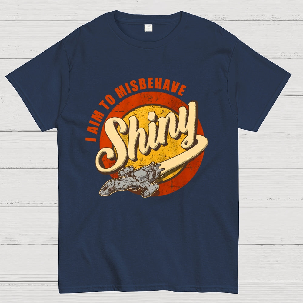 Shiny I Aim to Misbehave  T-Shirt 2509001385