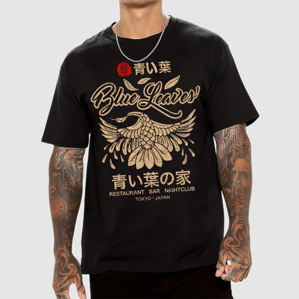 Blue Leaves  T-Shirt
