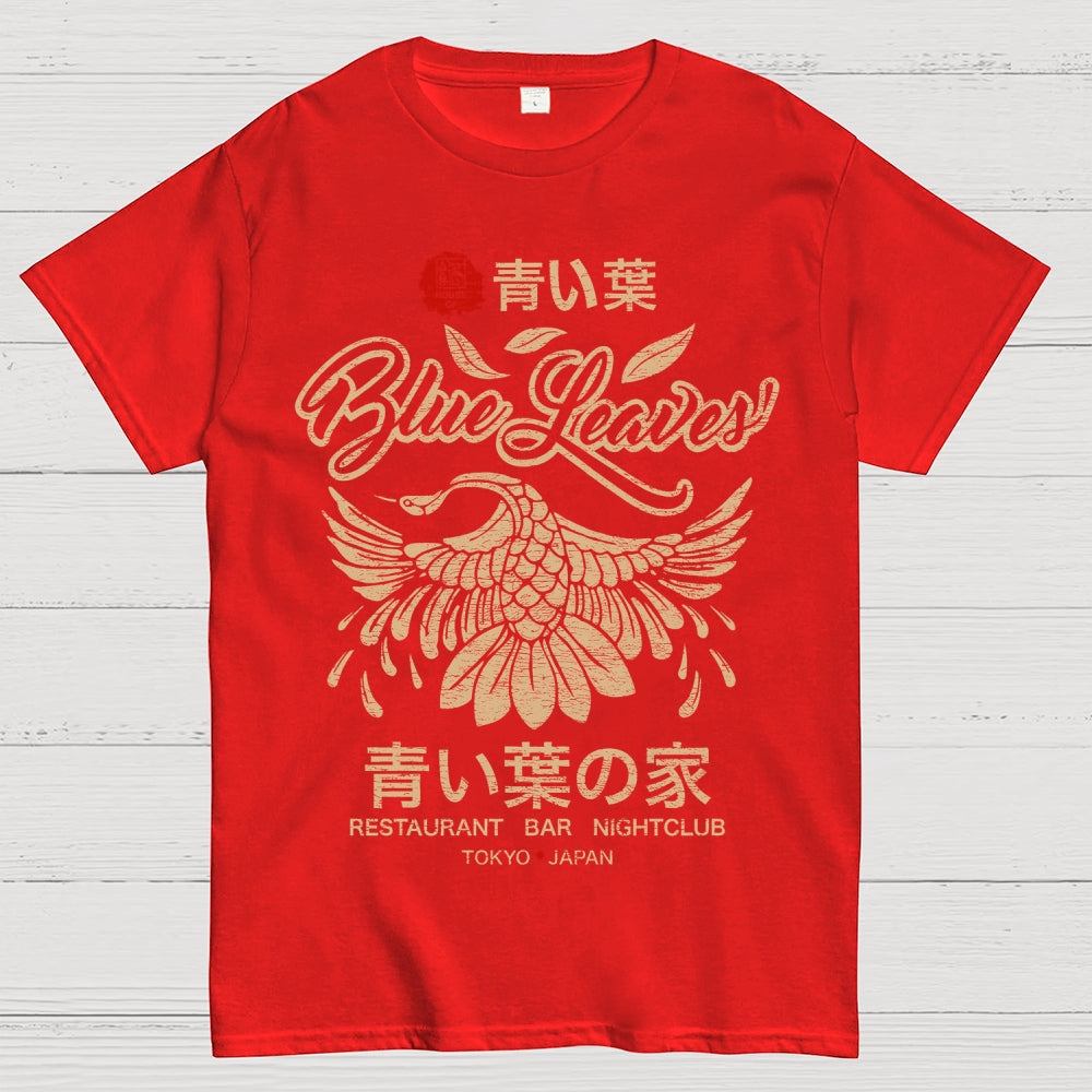 Blue Leaves  T-Shirt