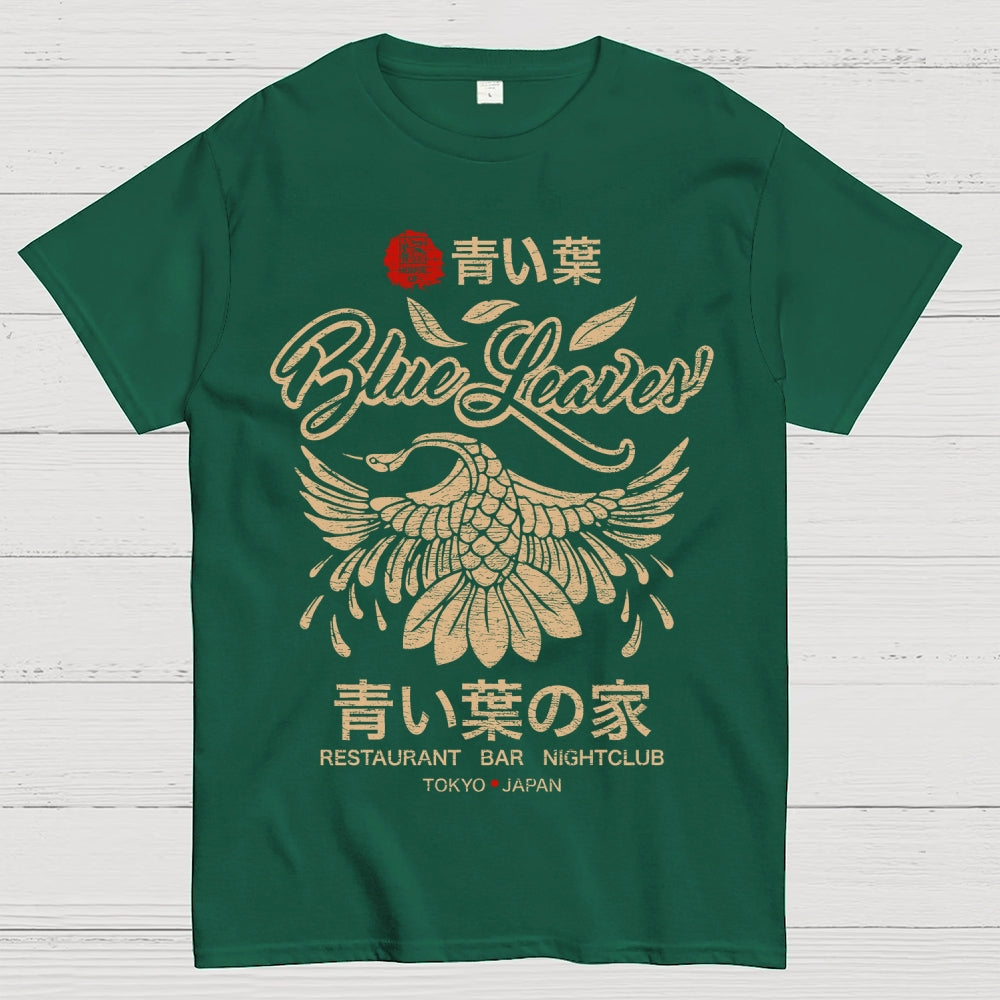 Blue Leaves  T-Shirt