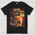Alien Cat Heavy  T-Shirt
