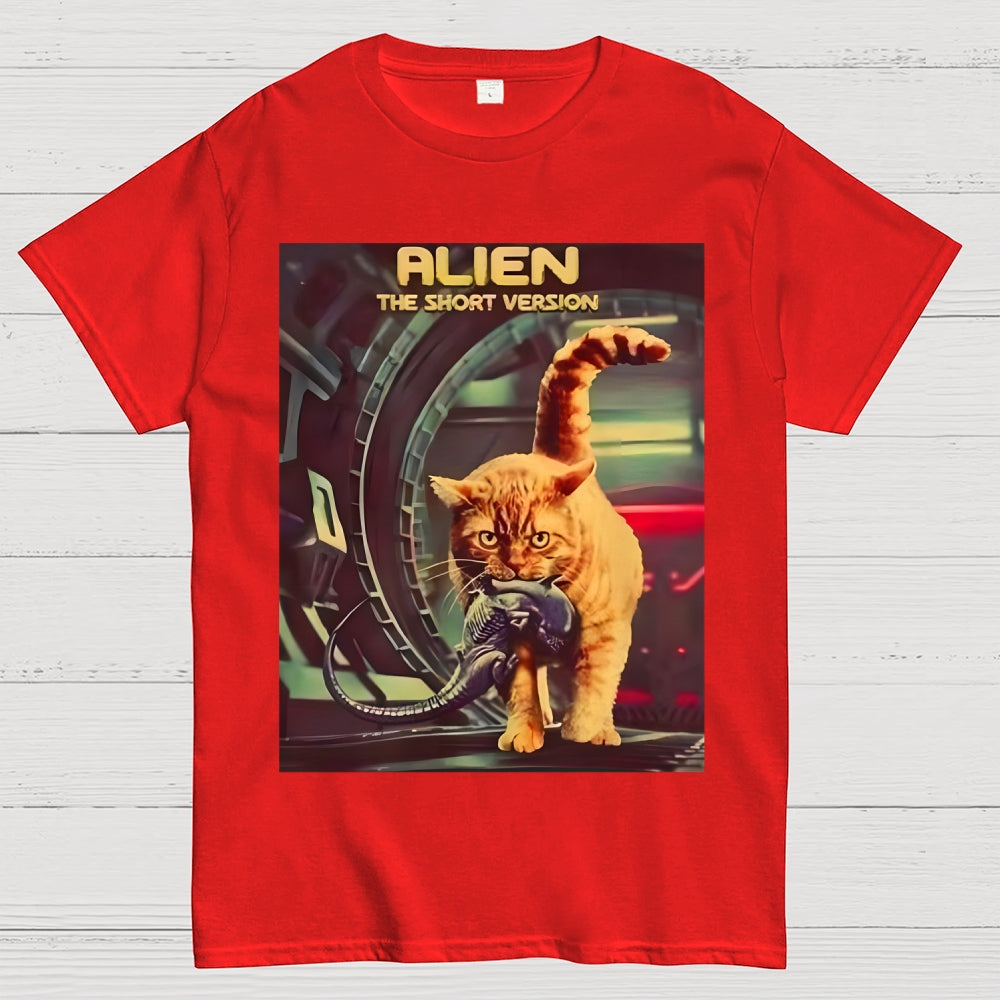Alien Cat Heavy  T-Shirt