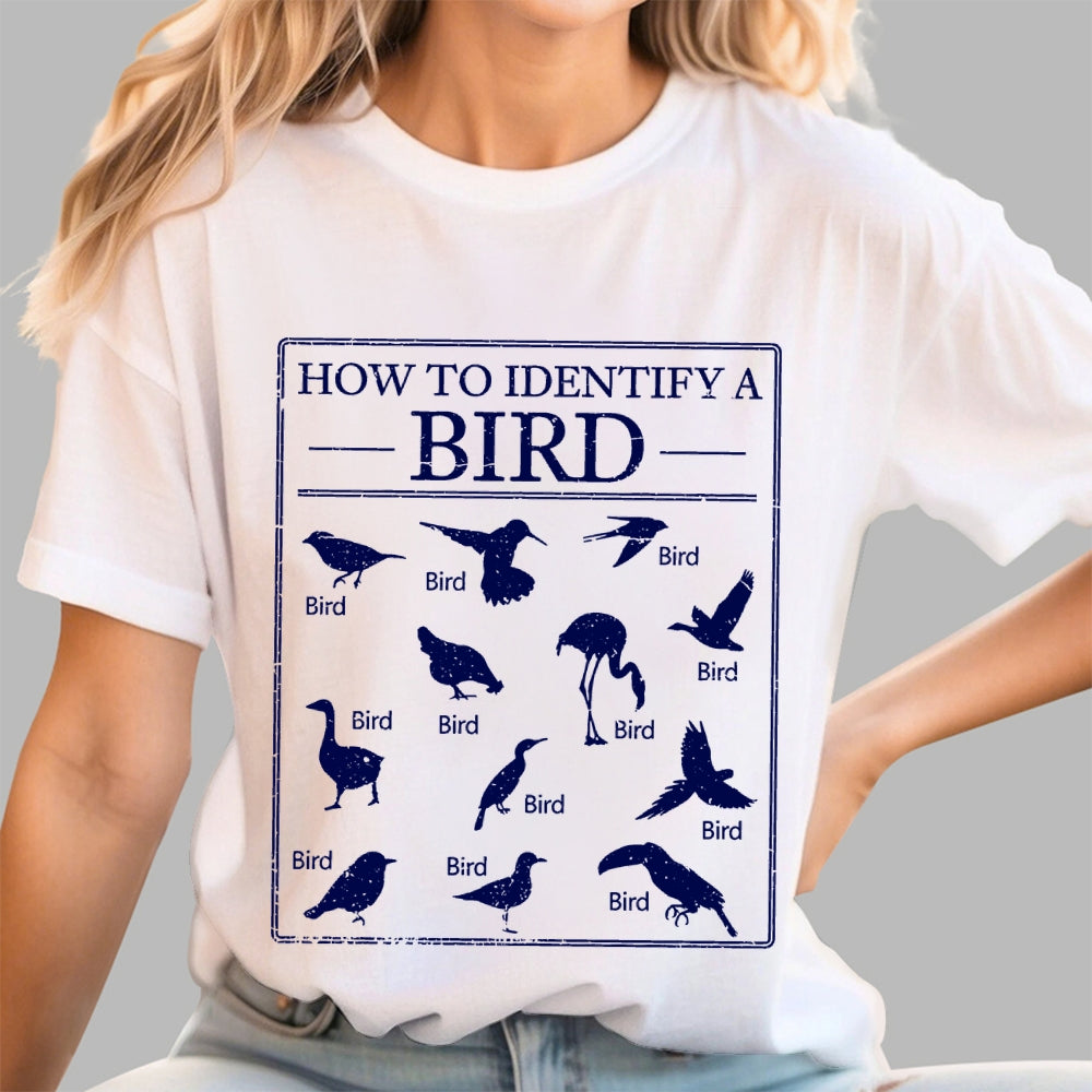 How To Identify A Bird  T-Shirt