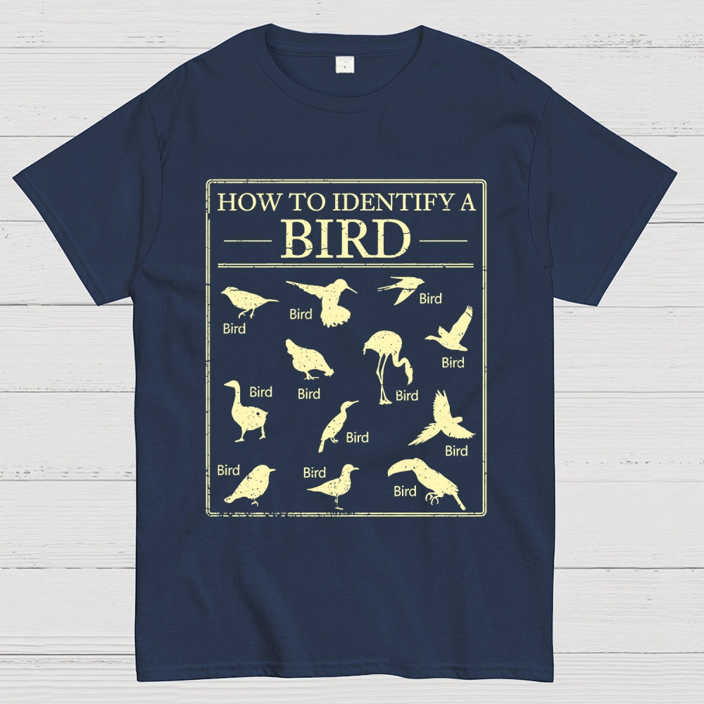 How To Identify A Bird  T-Shirt
