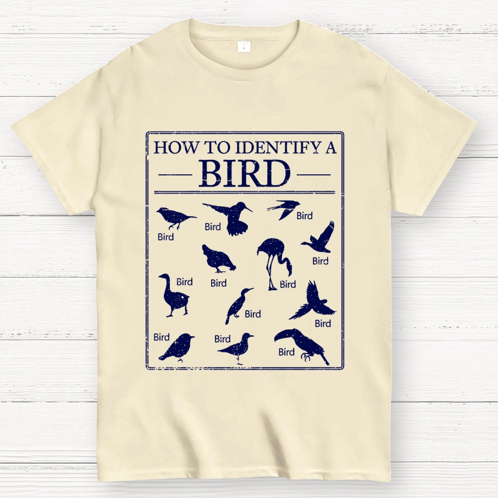 How To Identify A Bird  T-Shirt