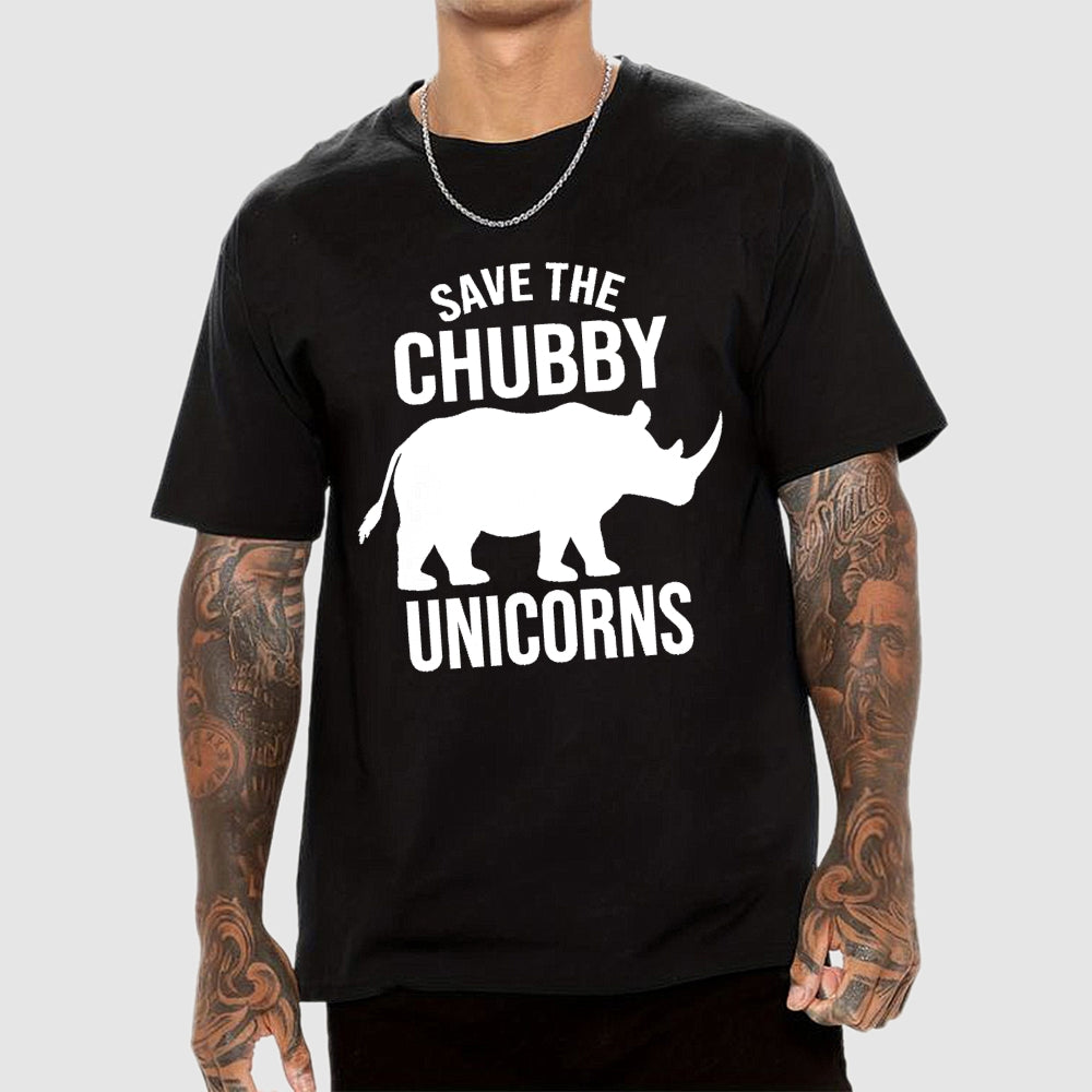 Save The Chubby Unicorns  T-Shirt
