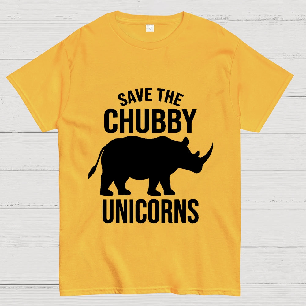 Save The Chubby Unicorns  T-Shirt
