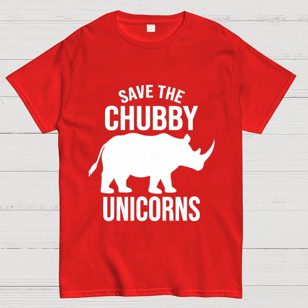 Save The Chubby Unicorns  T-Shirt