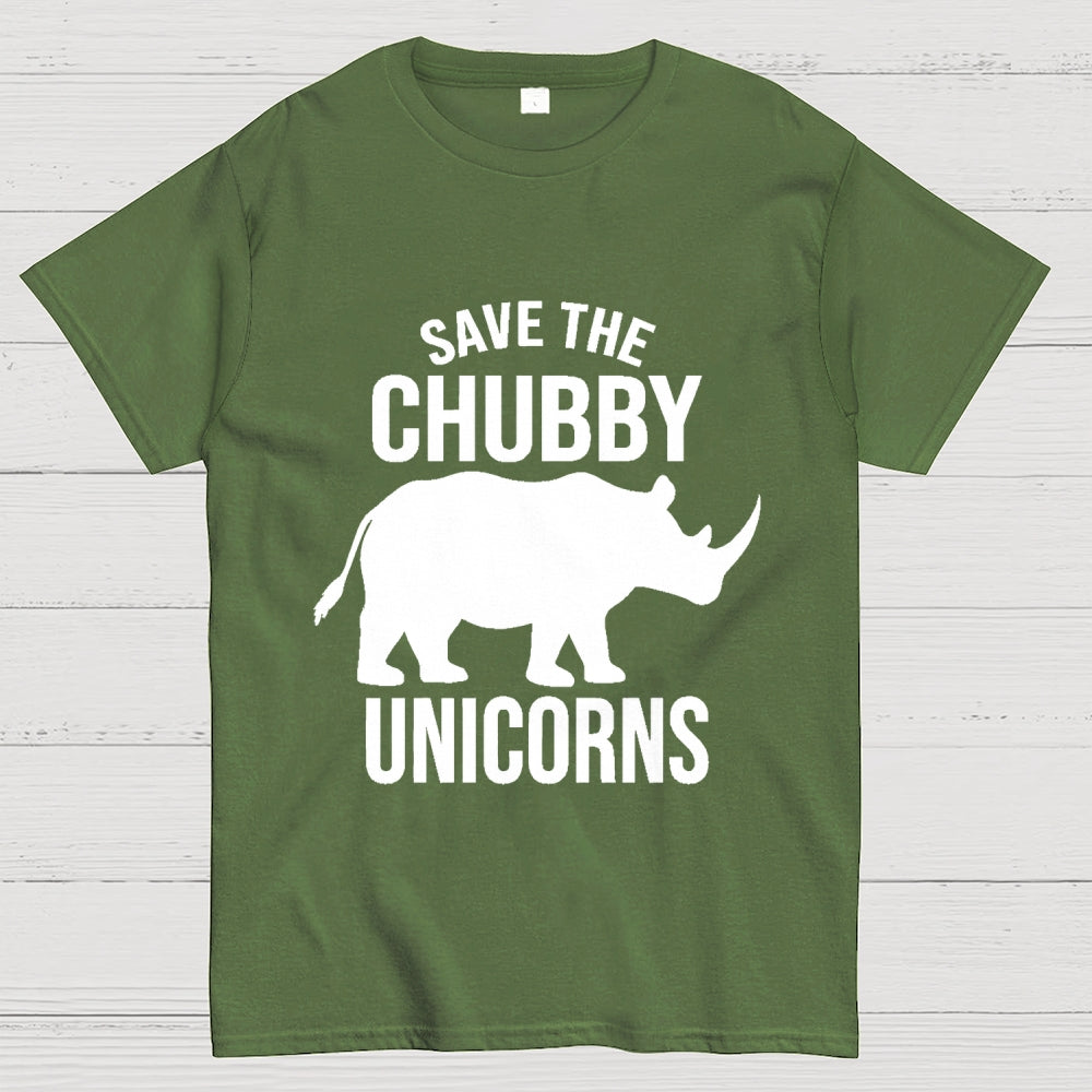 Save The Chubby Unicorns  T-Shirt