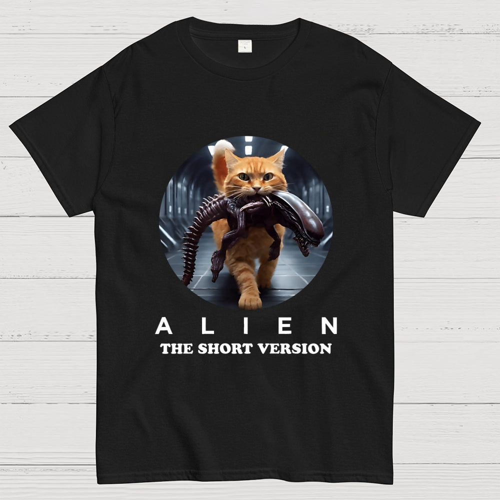 Alien Cat Heavy  T-Shirt