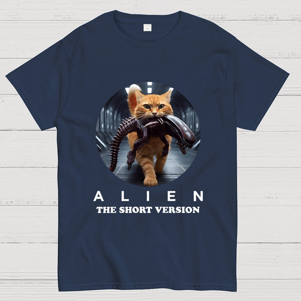 Alien Cat Heavy  T-Shirt