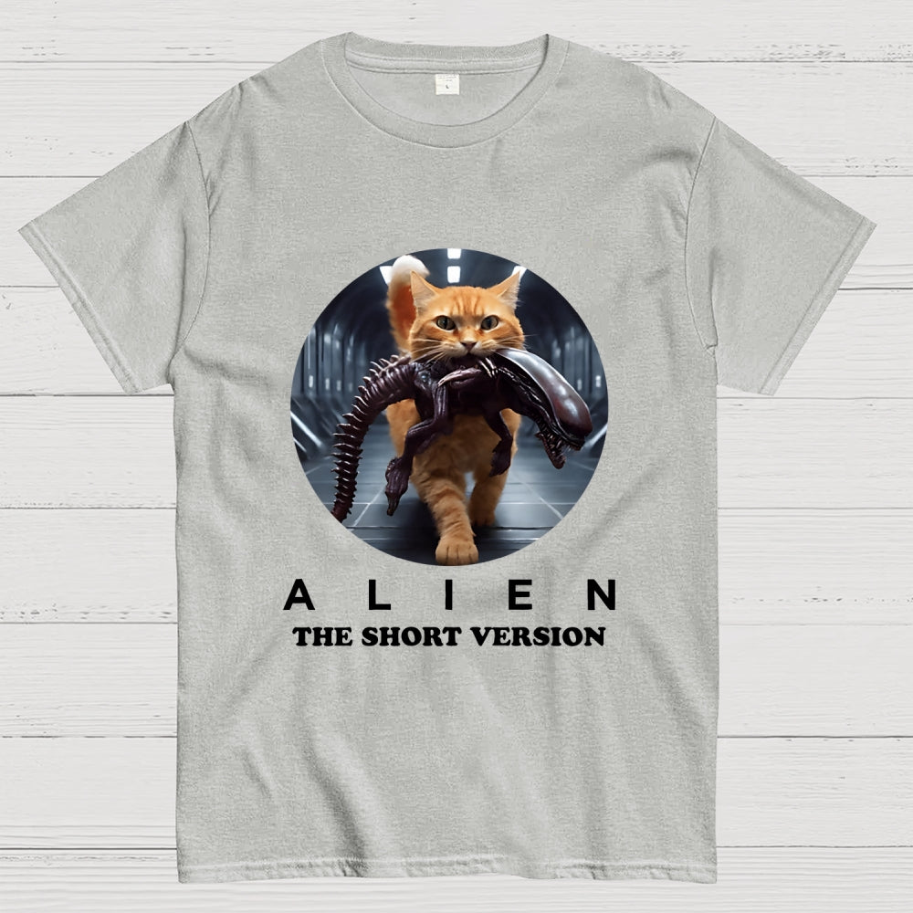 Alien Cat Heavy  T-Shirt