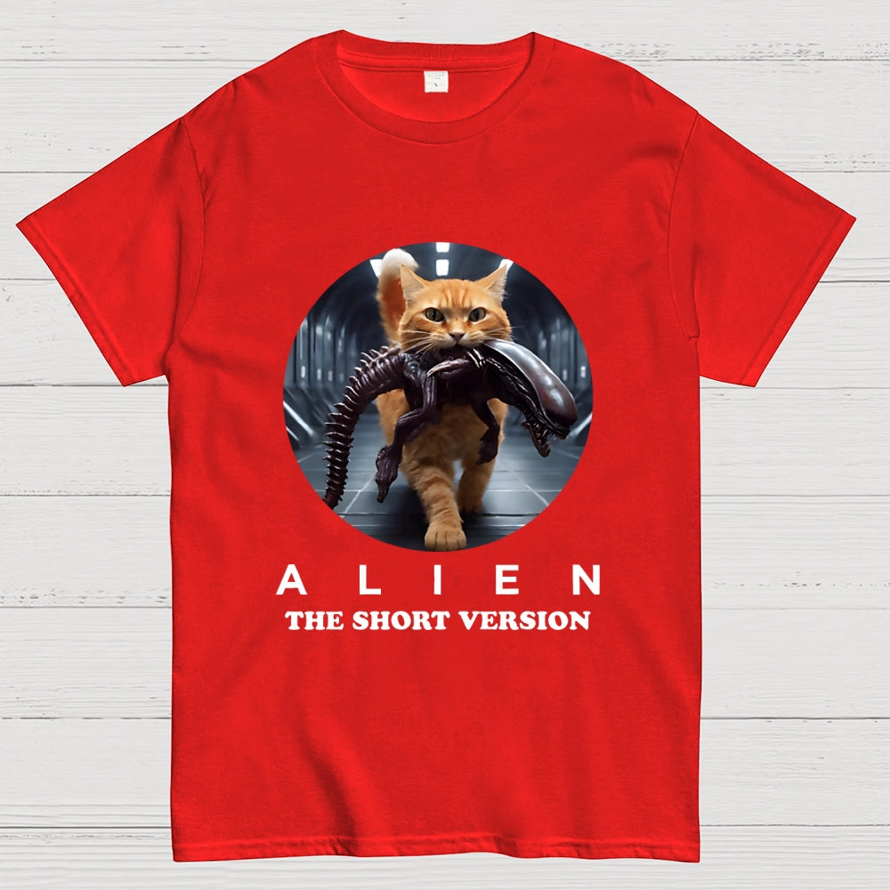 Alien Cat Heavy  T-Shirt