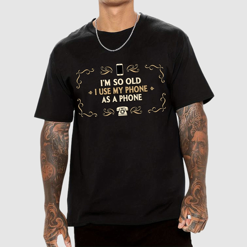 Old Phone  T-Shirt