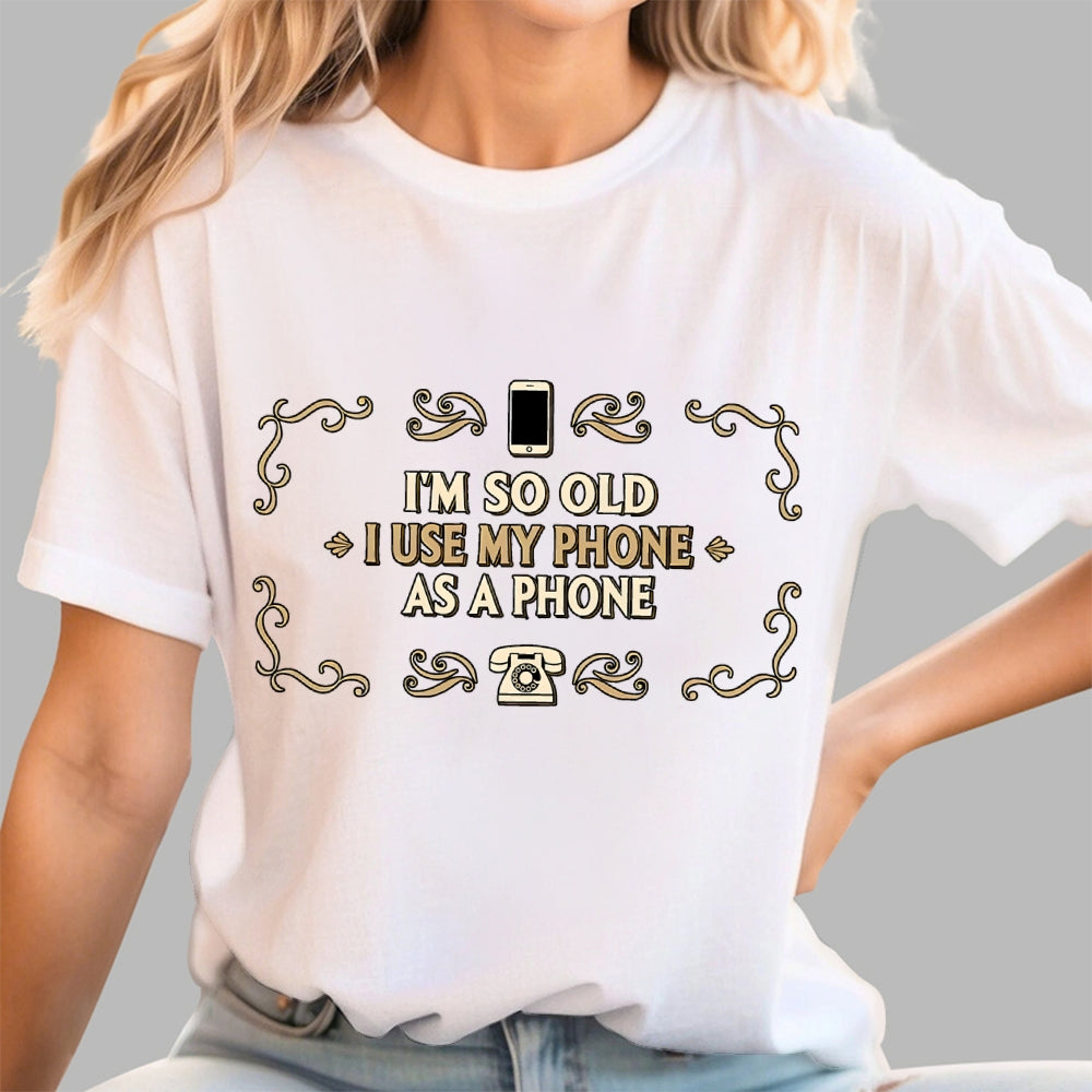 Old Phone  T-Shirt