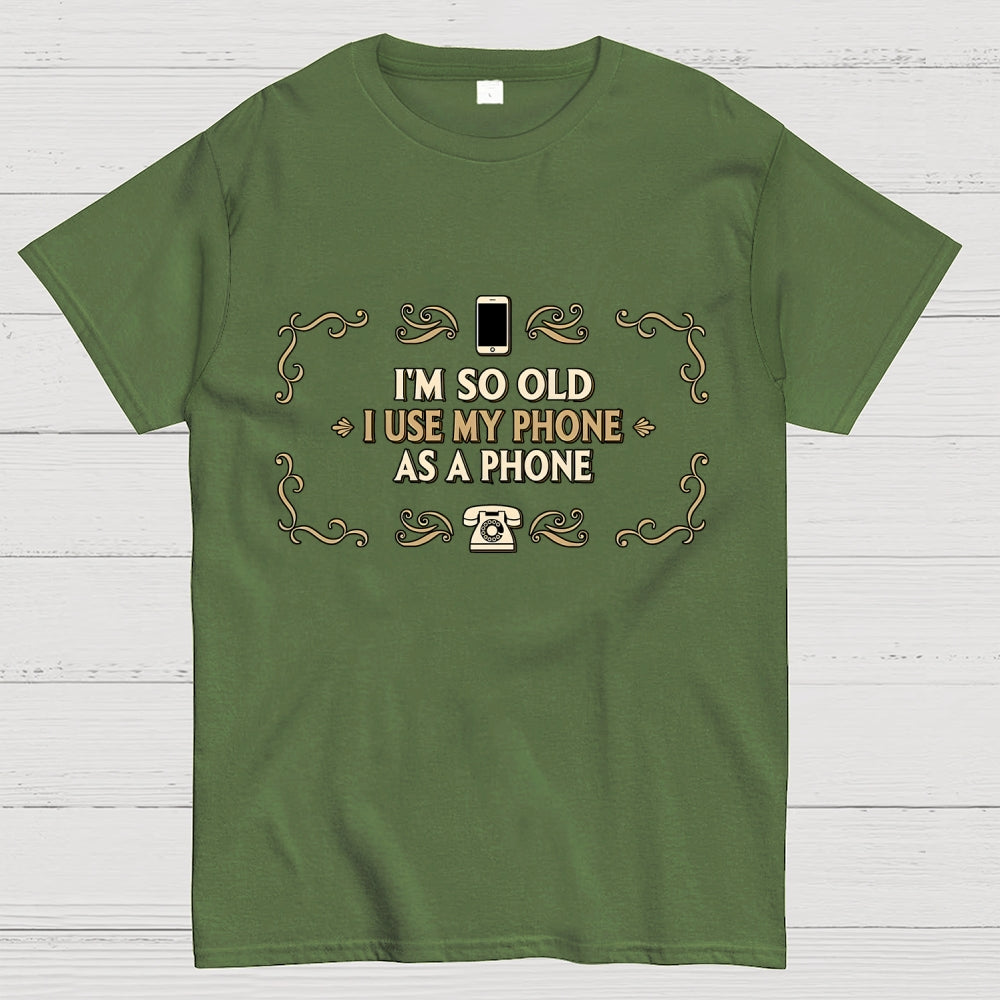 Old Phone  T-Shirt
