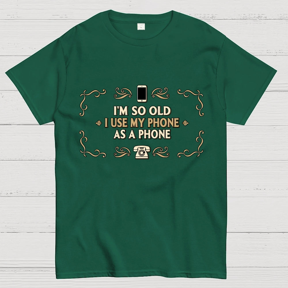 Old Phone  T-Shirt