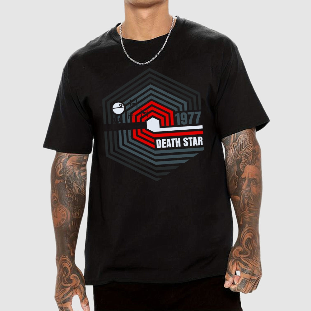Retro Death Star  T-Shirt