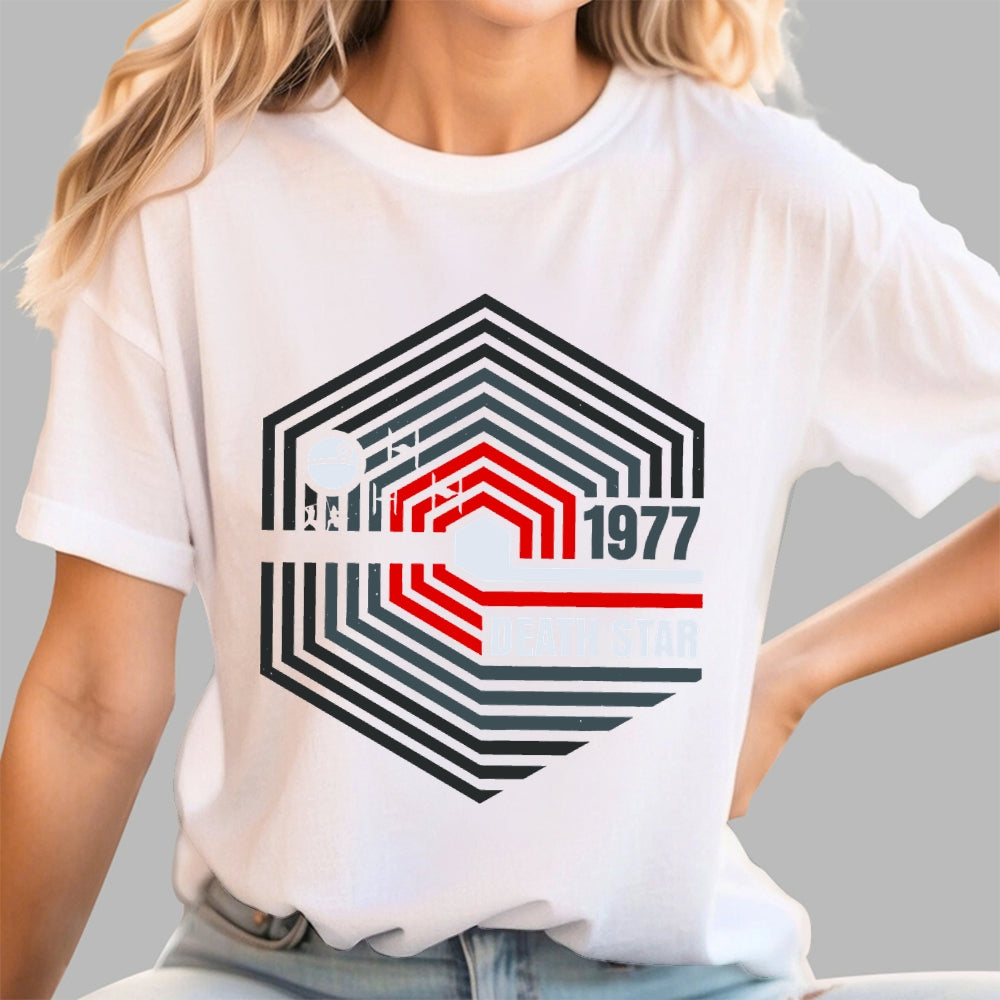 Retro Death Star  T-Shirt