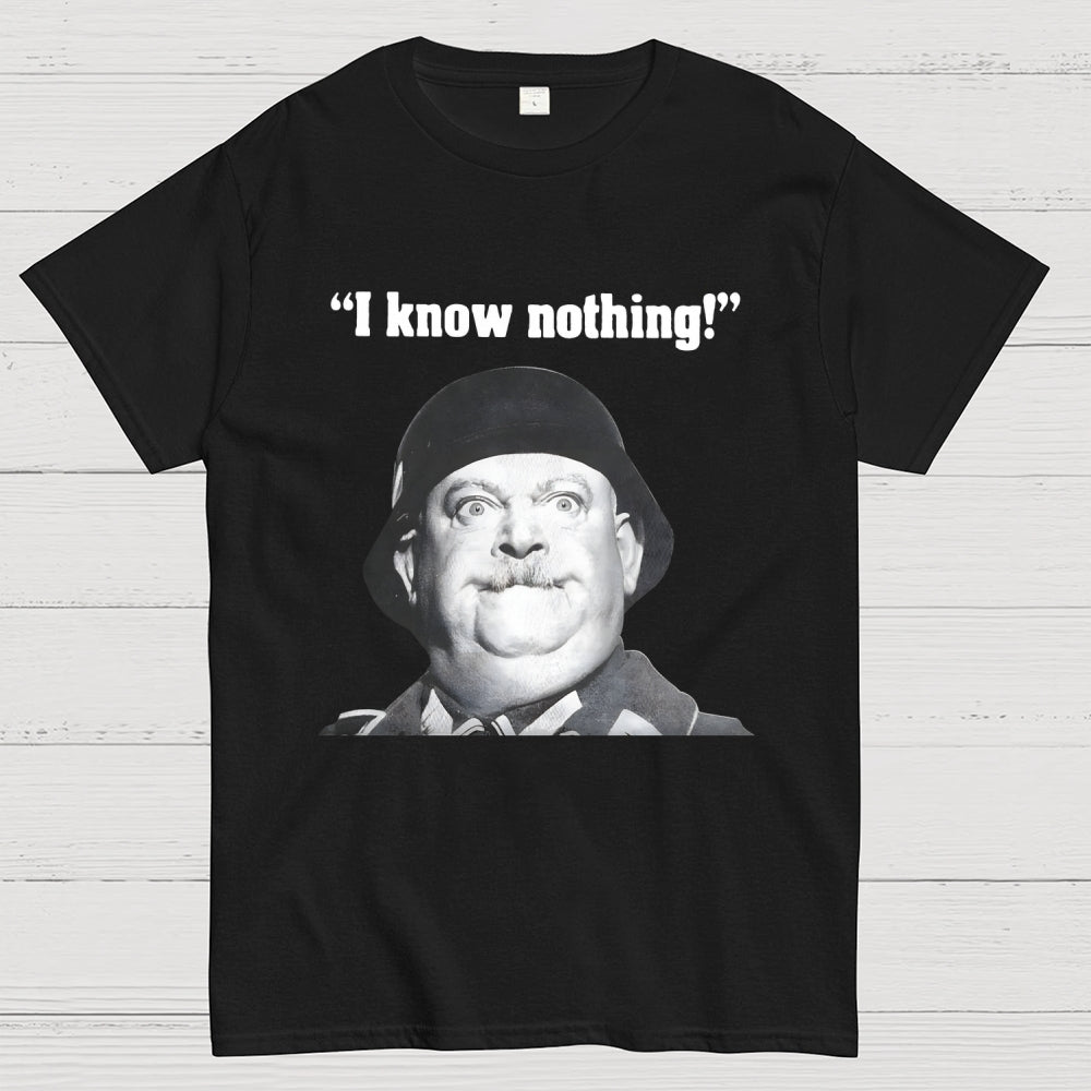 I Know Nothing Art Print  T-Shirt