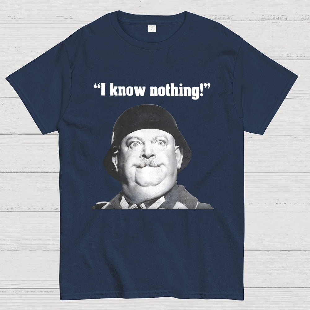 I Know Nothing Art Print  T-Shirt
