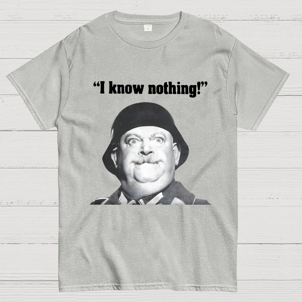 I Know Nothing Art Print  T-Shirt