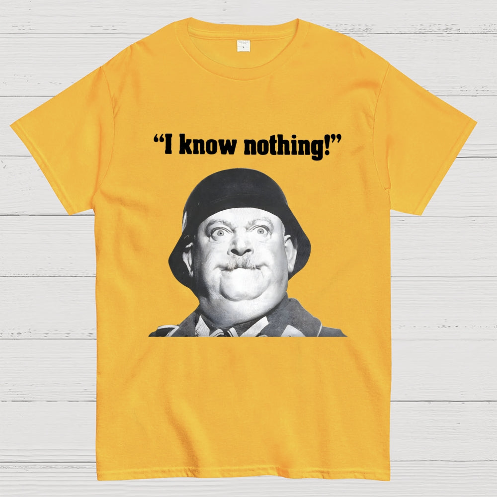 I Know Nothing Art Print  T-Shirt