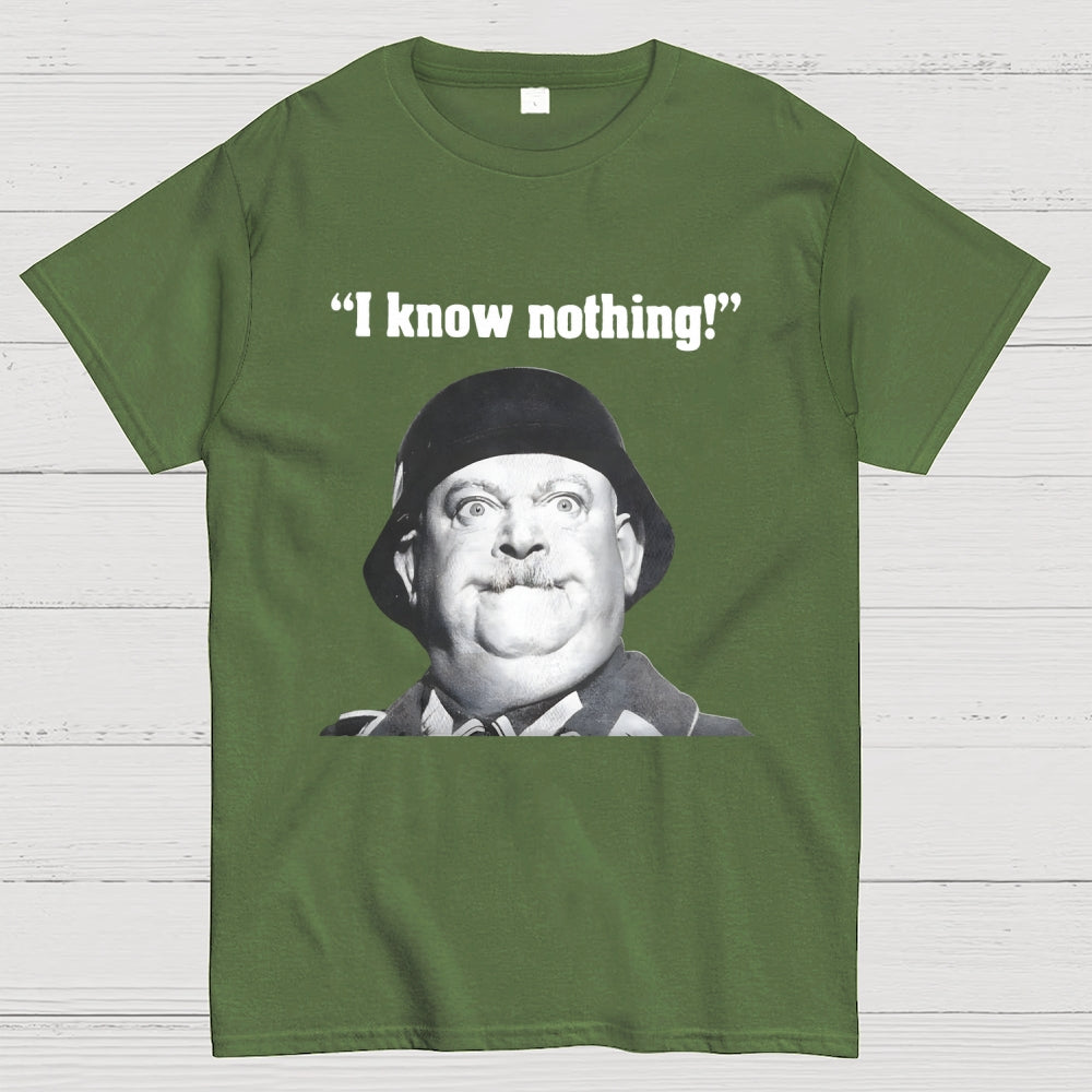 I Know Nothing Art Print  T-Shirt