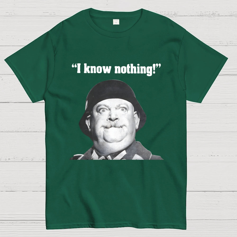 I Know Nothing Art Print  T-Shirt