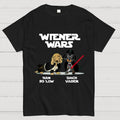 Wiener Wars Funny Dachshund  T-Shirt