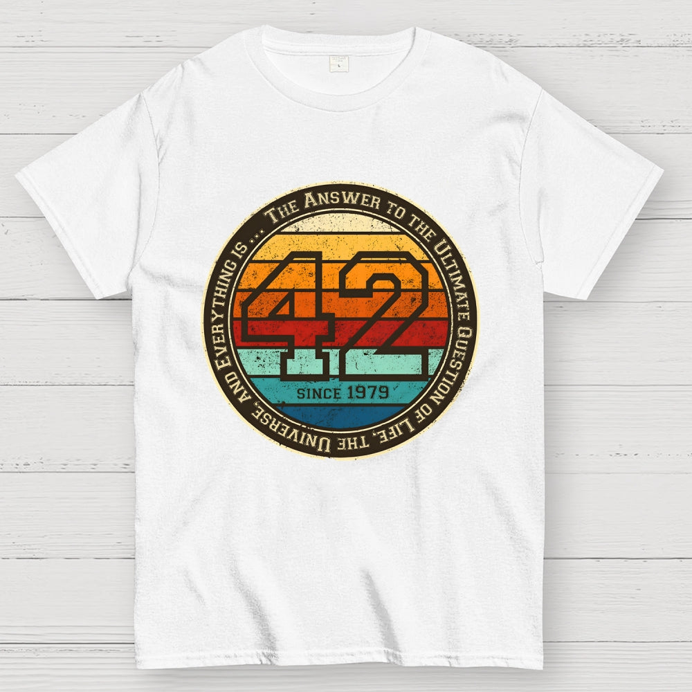 42 Life The Universe And Everything  T-Shirt