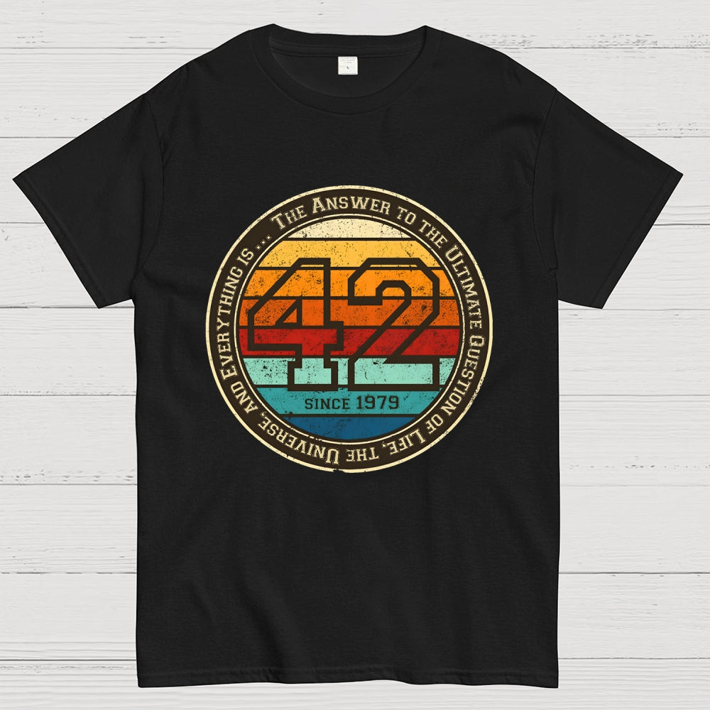 42 Life The Universe And Everything  T-Shirt