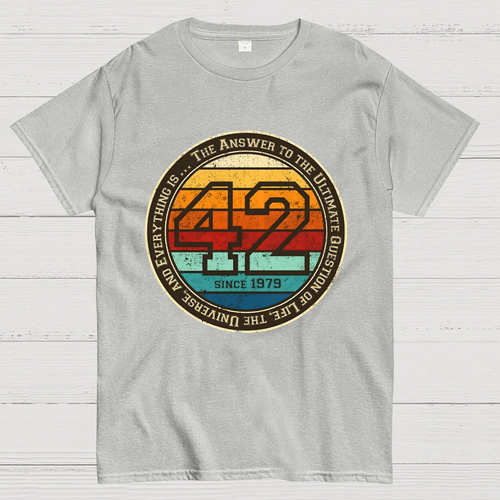 42 Life The Universe And Everything  T-Shirt