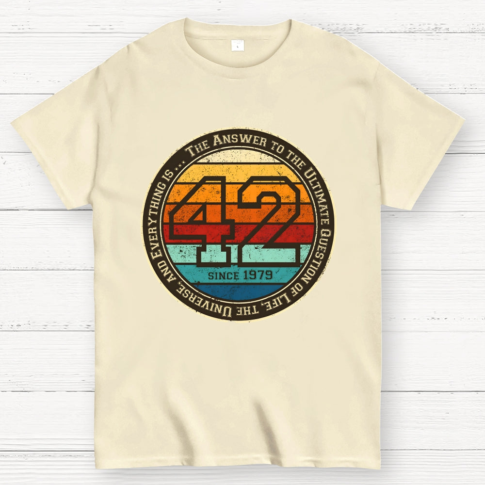 42 Life The Universe And Everything  T-Shirt