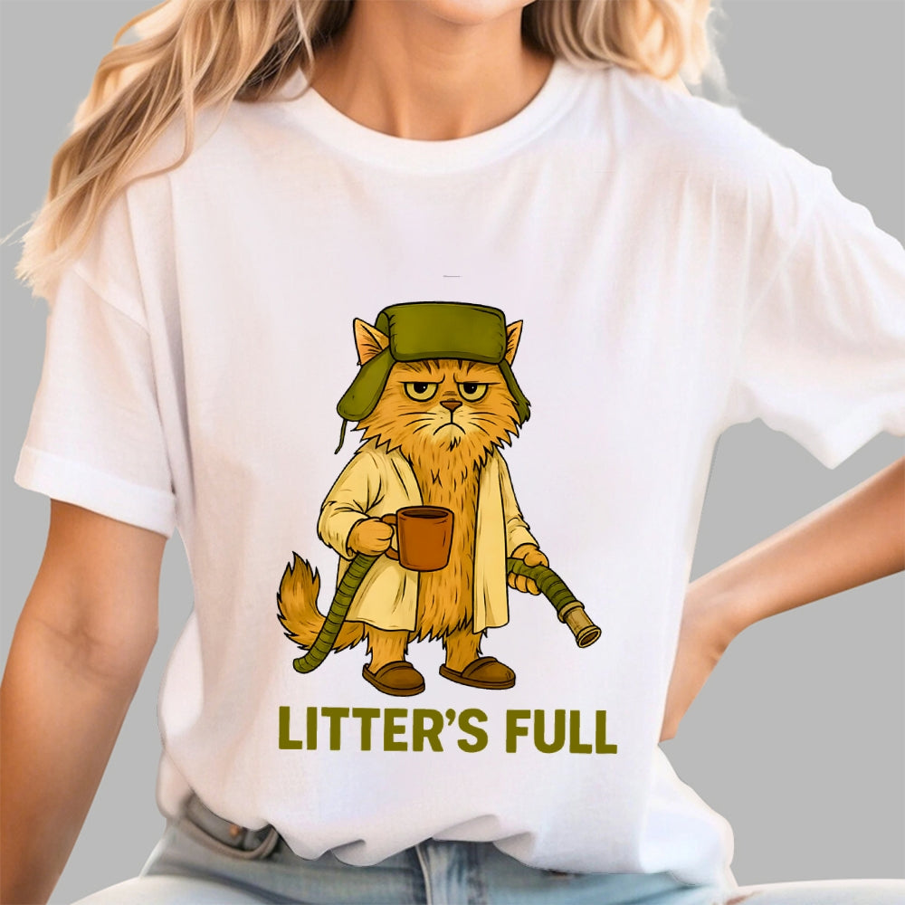 Litter’s Full Cat  T-Shirt