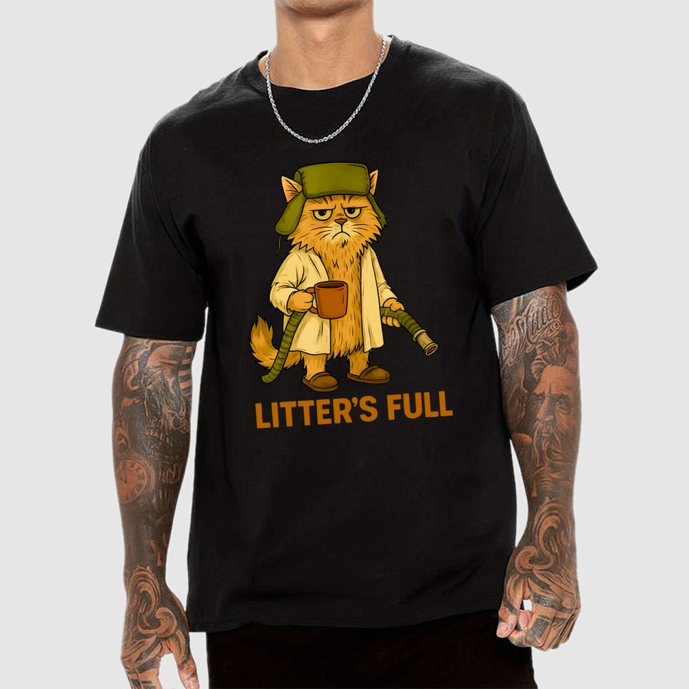 Litter’s Full Cat  T-Shirt