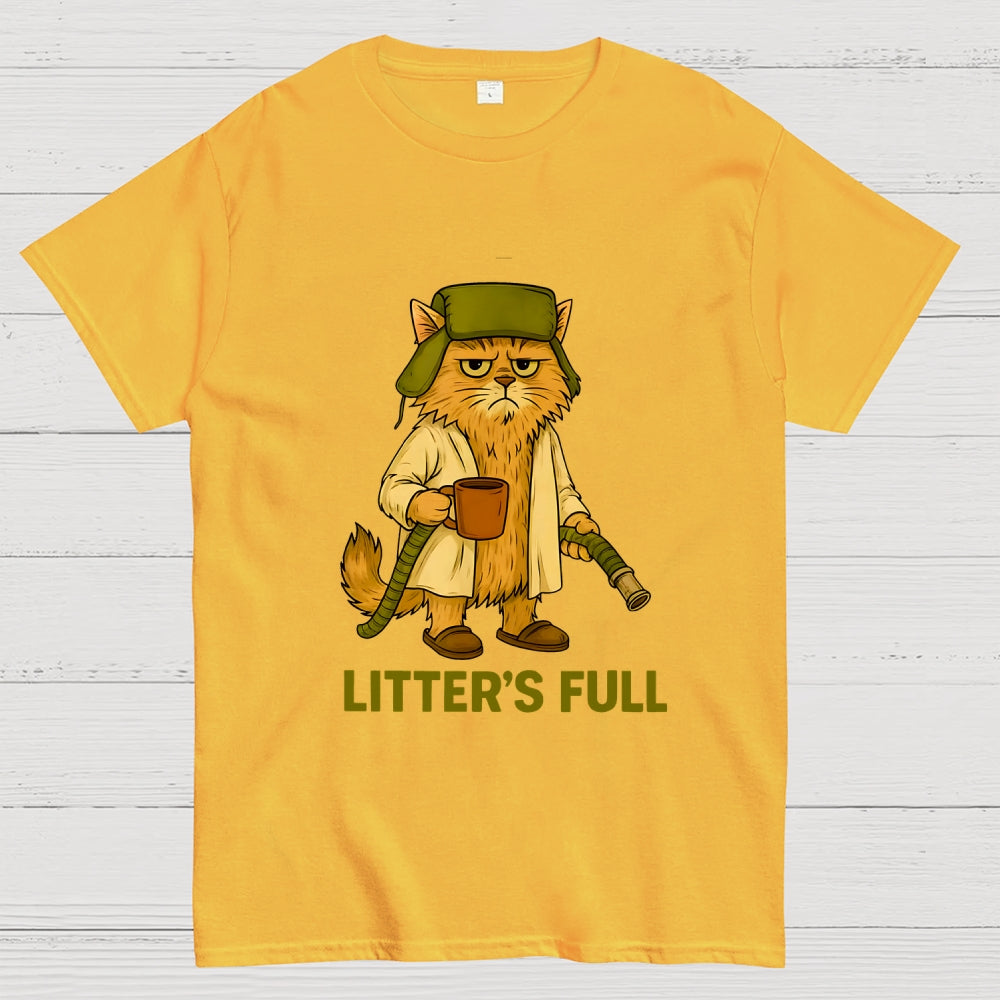 Litter’s Full Cat  T-Shirt