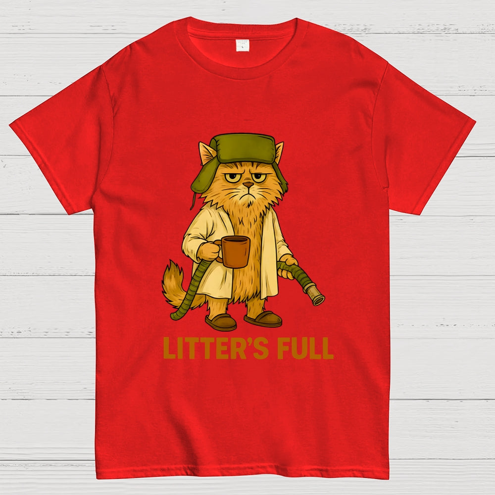 Litter’s Full Cat  T-Shirt