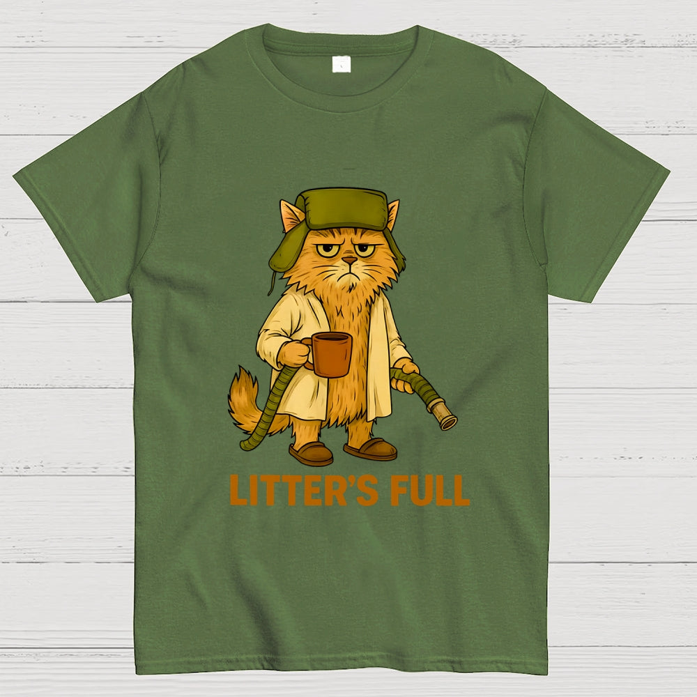 Litter’s Full Cat  T-Shirt