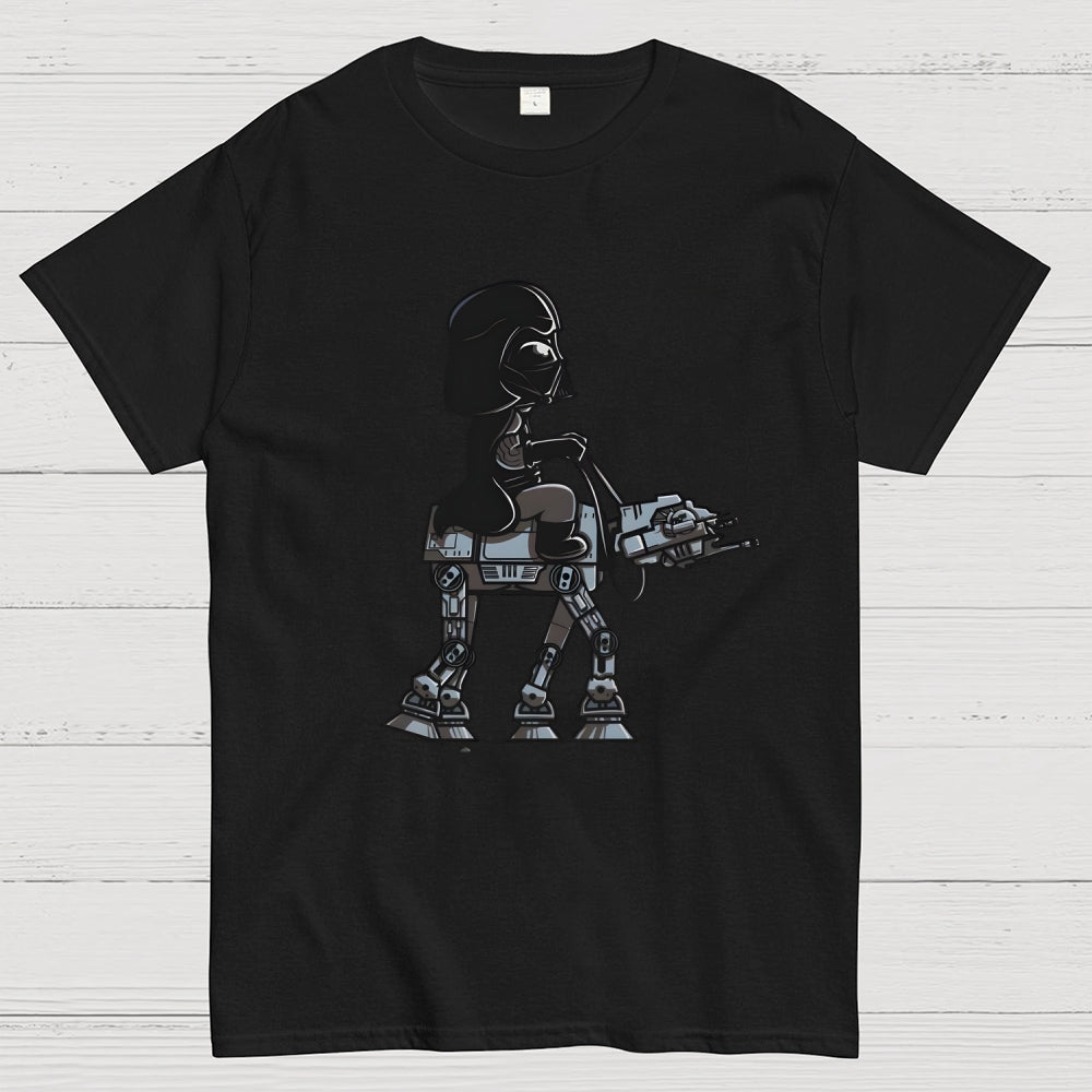 Cute Dar Riding Empire Robot Dog  T-Shirt