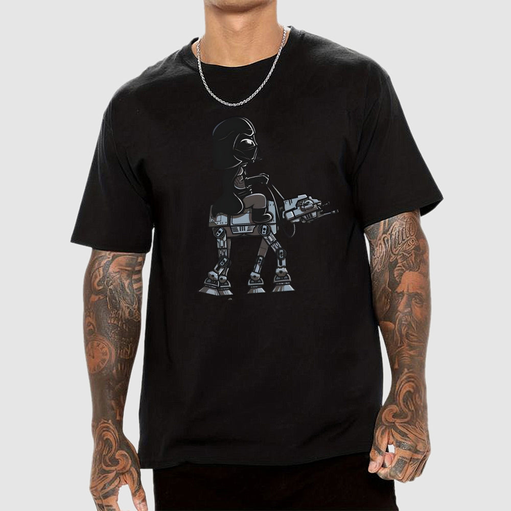 Cute Dar Riding Empire Robot Dog  T-Shirt