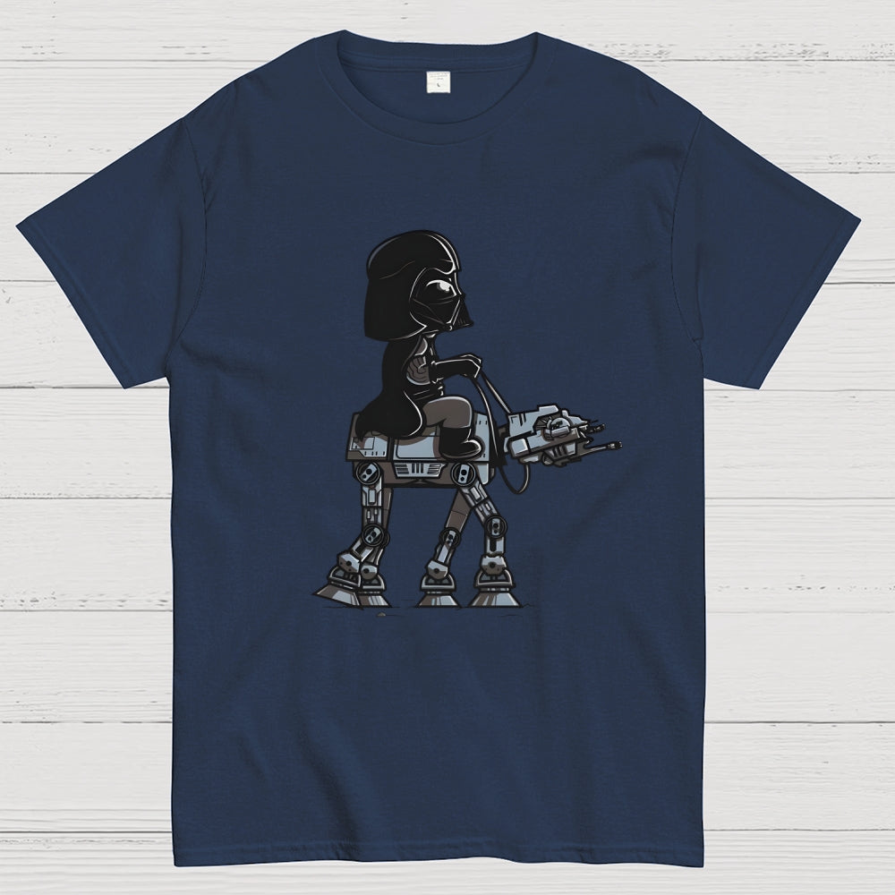 Cute Dar Riding Empire Robot Dog  T-Shirt