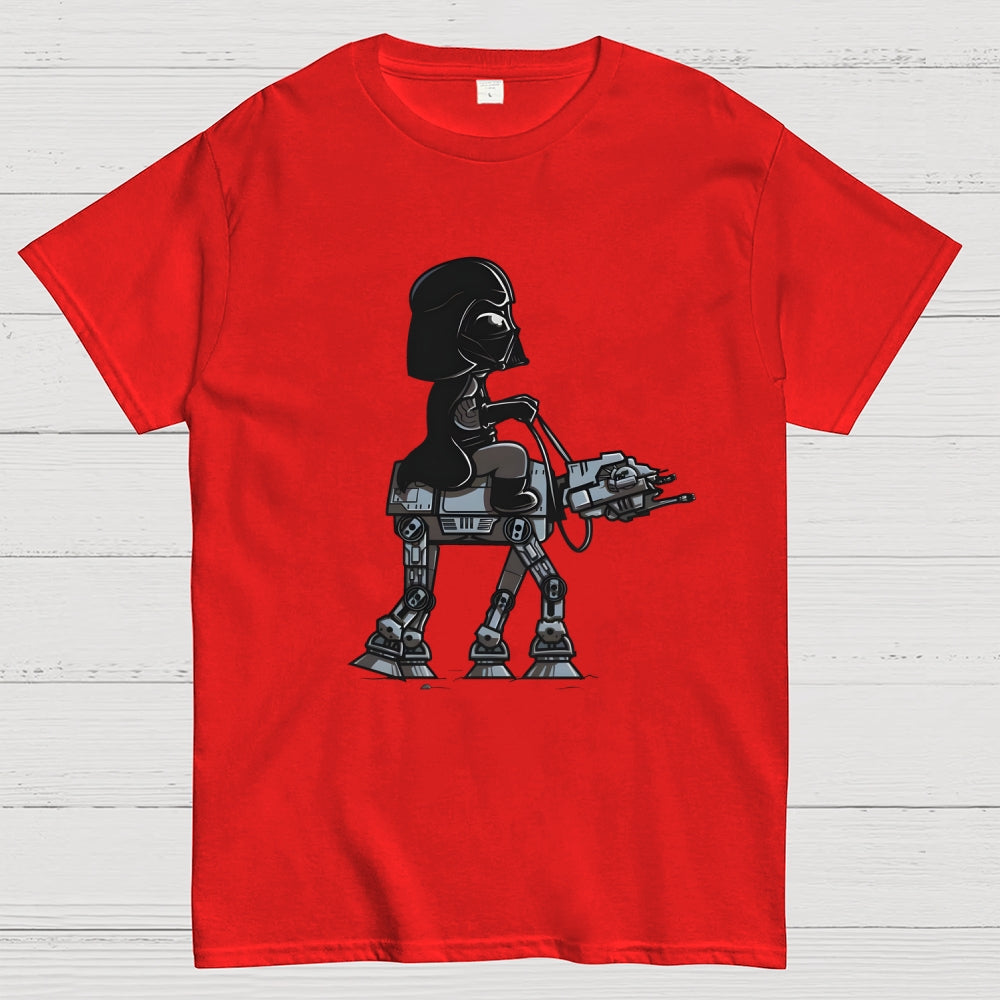 Cute Dar Riding Empire Robot Dog  T-Shirt